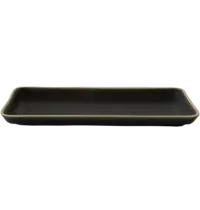 Molde Borden | ATLAS | Keramiek | Zwart | 6 Stuks | 270x120mm