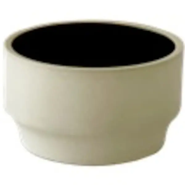 Dipschaaltjes | ATLAS | Keramiek | Beige | 8cl | 6 Stuks | Ø70x40(h)mm