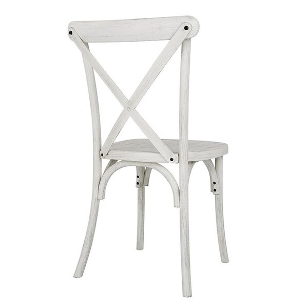 Stoelen | MANHATTAN | Hars | Wit | In-/Outdoor | Stapelbaar | 4 Stuks | 460x435x885(h)mm