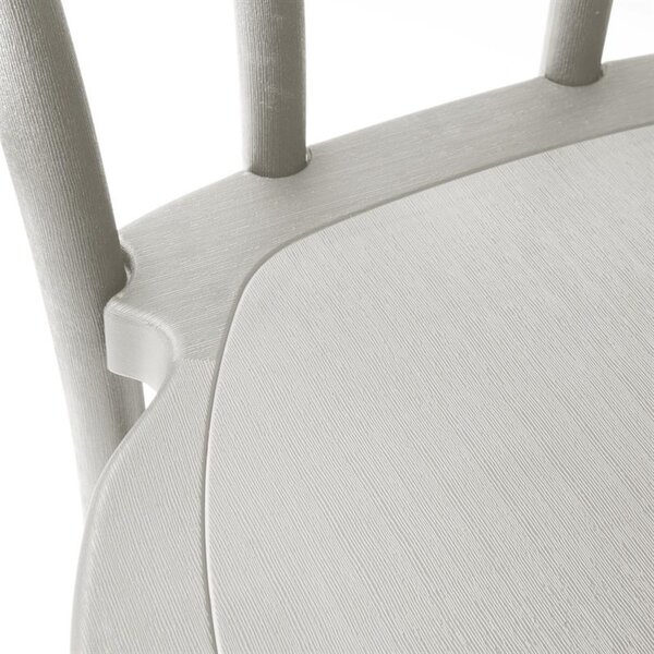 Stoelen | SOHO BENTWOOD | Hars | Wit | In-/Outdoor | Stapelbaar | 4 Stuks | 410x435x915(h)mm