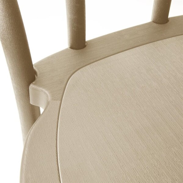 Stoelen | SOHO BENTWOOD | Hars | Naturel | In-/Outdoor | Stapelbaar | 4 Stuks | 410x435x915(h)mm