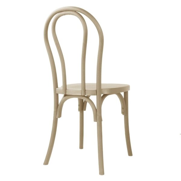 Stoelen | SOHO BENTWOOD | Hars | Naturel | In-/Outdoor | Stapelbaar | 4 Stuks | 410x435x915(h)mm