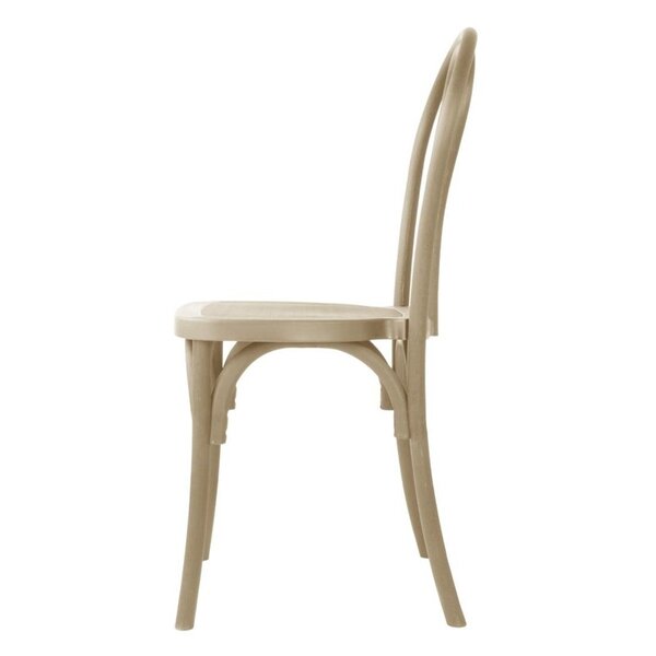 Stoelen | SOHO BENTWOOD | Hars | Naturel | In-/Outdoor | Stapelbaar | 4 Stuks | 410x435x915(h)mm
