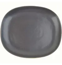 Molde Borden | EDGE | Keramiek | Zwart | 2 Stuks | 280x235mm 