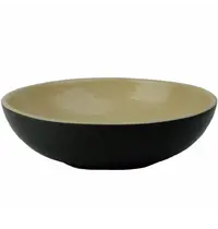 Molde Diepe Borden | EDGE | Keramiek | Zwart | 6 Stuks | Ø210x55(h)mm