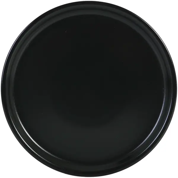 Borden | ASIA BLACK | Keramiek | Zwart | 6 Stuks | Ø325x20(h)mm