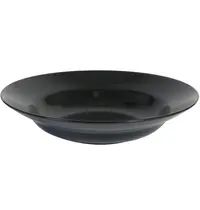 Inspire Pastaborden | ASIA BLACK | Keramiek | Zwart | 12 Stuks | Ø260x90(h)mm