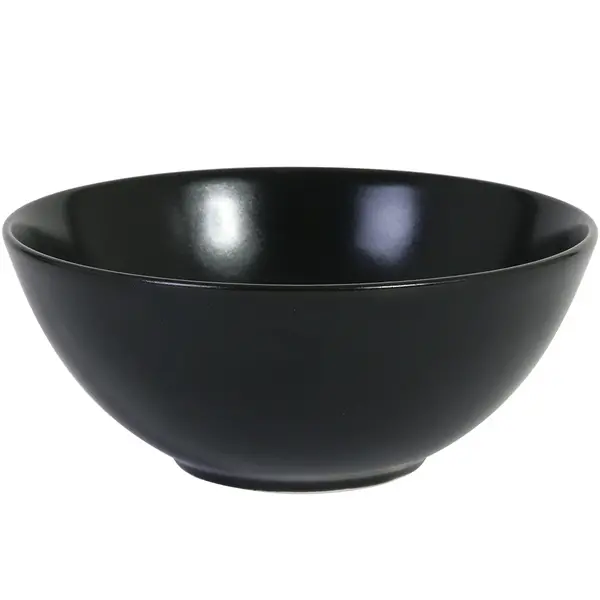 Kommen | ASIA BLACK | Keramiek | Mat Zwart | 31cl | 24 Stuks | Ø123x59(h)mm