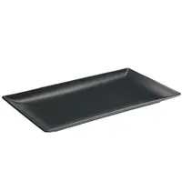 Inspire Borden | ASIA BLACK | Keramiek | Mat Zwart | 12 Stuks | 310x210x25(h)mm
