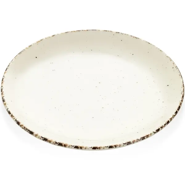 Borden | ENT SIDE | Porselein | Beige | 12 Stuks | Ø150mm