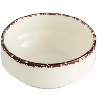 Gural Kommen | ENT SIDE | Porselein | Beige | 66cl | 6 Stuks | Ø140x63(h)mm