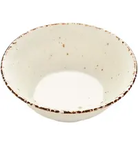 Gural Kommen | ENT SIDE | Porselein | Beige | 134cl | 6 Stuks | Ø230x68(h)mm