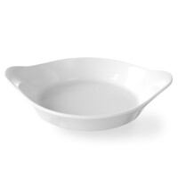 HENDI Serveerschalen | Porselein | Wit | 15cl | 6 Stuks | 185x152x40(h)mm