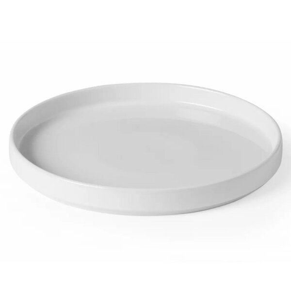 Borden | OSLO | Porselein | Wit | 6 Stuks | Ø200x25(h)mm