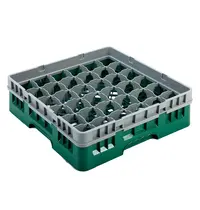 CombiSteel Vaatwaskorf | Glazen | 36x 72x72mm | Stapelbaar | 500x500x143(h)mm