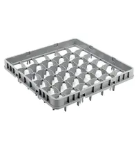 CombiSteel Opzetrand | CombiSteel Vaatwaskorven | 36x 72x72mm | 500x500x120(h)mm