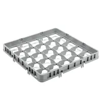 CombiSteel Opzetrand | CombiSteel Vaatwaskorven | 25x 90x90mm | 500x500x75(h)mm