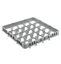 CombiSteel Opzetrand | CombiSteel Vaatwaskorven | 25x 90x90mm | 500x500x120(h)mm