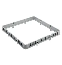CombiSteel Opzetrand | CombiSteel Vaatwaskorven | Open | 500x500x75(h)mm
