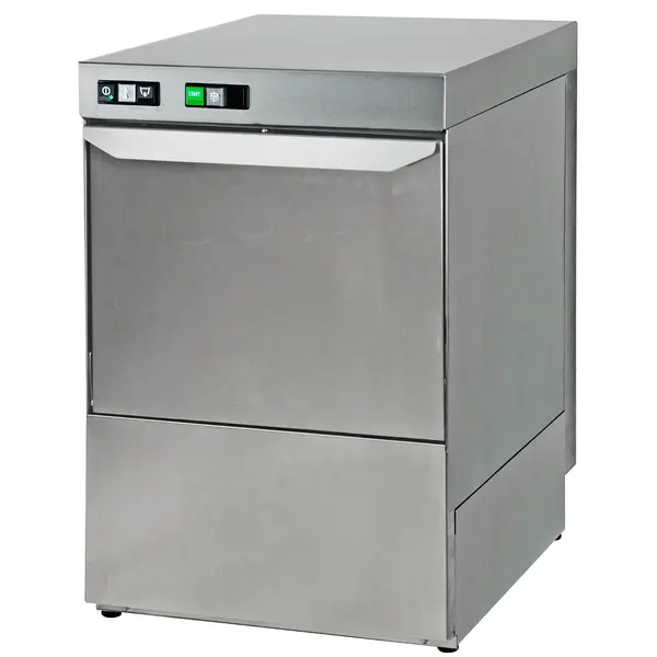 Glazenspoelmachine | STANDARD LINE | Mand 350x350 | Afvoerpomp | Zeeppomp | Naglanspomp | 230V | 440x497x640(h)mm