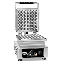 GMG Lokmaijzer | LOKMIA S | Enkel | Lokma (Ø30mm) | 50°C/300°C | 2.2kW (230V) | Verwisselbare Wafelvorm | 300x440x320(h)mm