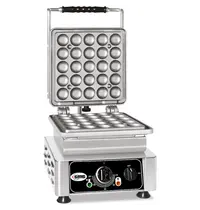 GMG Lokmaijzer | LOKMIA L | Enkel | Lokma (Ø42mm) | 50°C/300°C | 2.2kW (230V) | Verwisselbare Wafelvorm | 300x440x320(h)mm