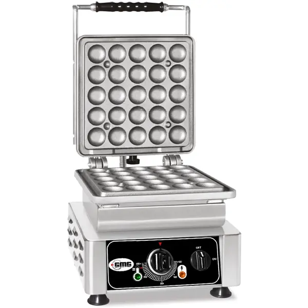 Lokmaijzer | LOKMIA L | Enkel | Lokma (Ø42mm) | 50°C/300°C | 2.2kW (230V) | Verwisselbare Wafelvorm | 300x440x320(h)mm