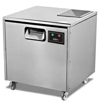 CombiSteel Bestekpoleermachine | 7000/u | 0.8kW (230V) | Wielen (Geremd) | 660x650x700(h)mm