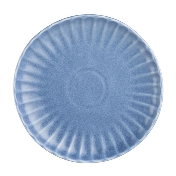 Borden | CORALLITE | Porselein | Blauw | 6 Stuks | Ø205mm