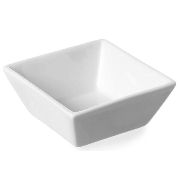 Tapasschaaltjes | CUADRADO | Porselein | Wit | 6 Stuks | 80x80x35(h)mm