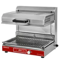 Diamond Salamander Grill | SALAMANDER LINE | Glaskeramisch | 2 Zones | ≤350°C | 3kW (230V) | Timer | Hoogte Verstelbaar | 600x640x590(h)mm
