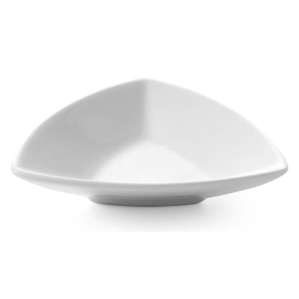 Tapasschaaltjes | TRIANGOLO | Porselein | Wit | 6 Stuks | 100x100x25(h)mm