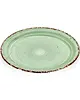Gural Borden | ENT GROEN | Porselein | Saliegroen | 12 Stuks | Ø210mm 