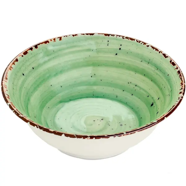 Kommen | ENT GROEN | Porselein | Saliegroen | 134cl | 6 Stuks | Ø230x68(h)mm