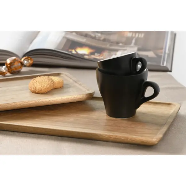 Cappuccinokopjes | AROMA MATT | Porselein | Mat Zwart | 26cl | 6 Stuks | Ø90x90(h)mm