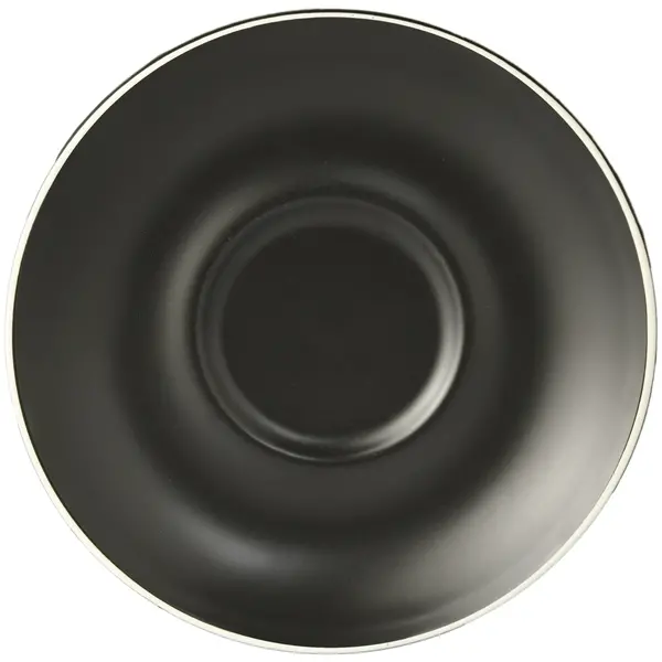 Schotels | AROMA | Porselein | Zwart | 6 Stuks | Ø140mm