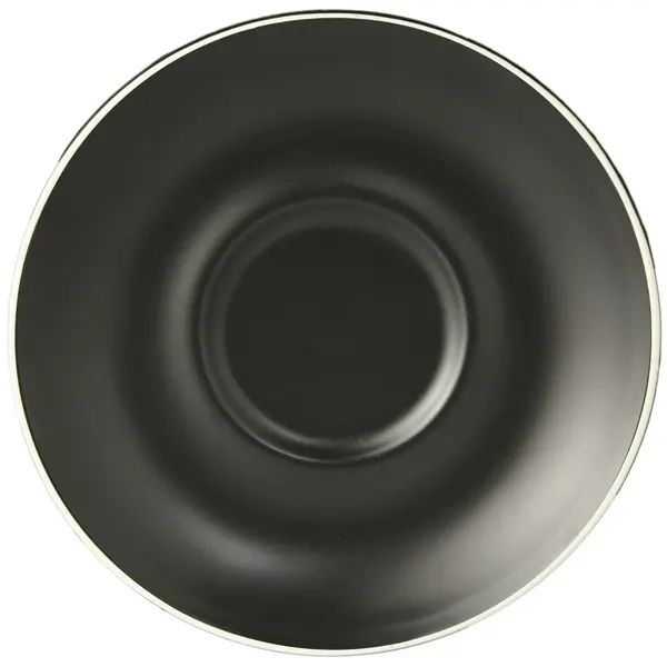 Schotels | AROMA | Porselein | Zwart | 6 Stuks | Ø140mm