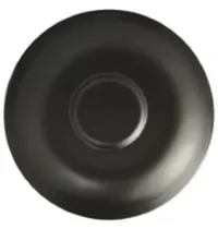 Inspire Schotels | AROMA MATT | Porselein | Mat Zwart | 6 Stuks | Ø120mm