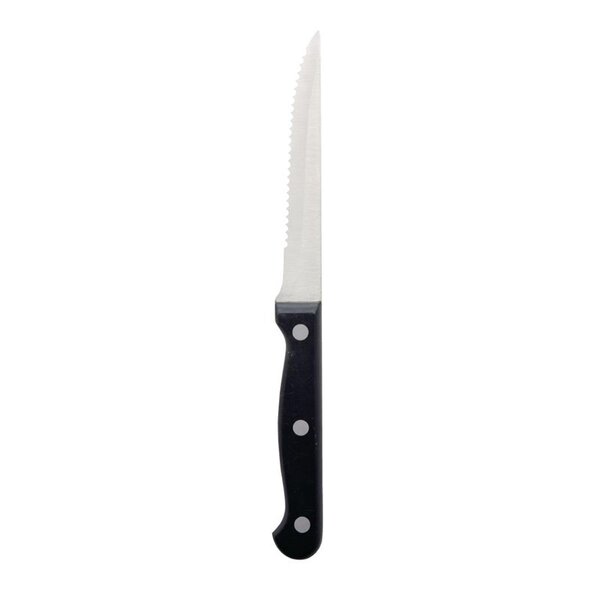 Steakmessen | RVS/Kunststof | 12 Stuks | Lengte 215mm