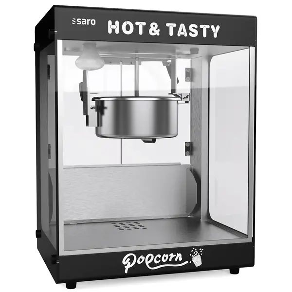 Popcornmachine | JUGO | Zwart | 1.16kW (230V) | Interne Verlichting | 462x357x588(h)mm