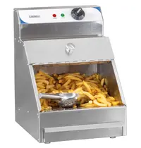 Casselin Friet-Warmhouder | Afsluitklep | 0.32kW (230V) | 305x380x420(h)mm