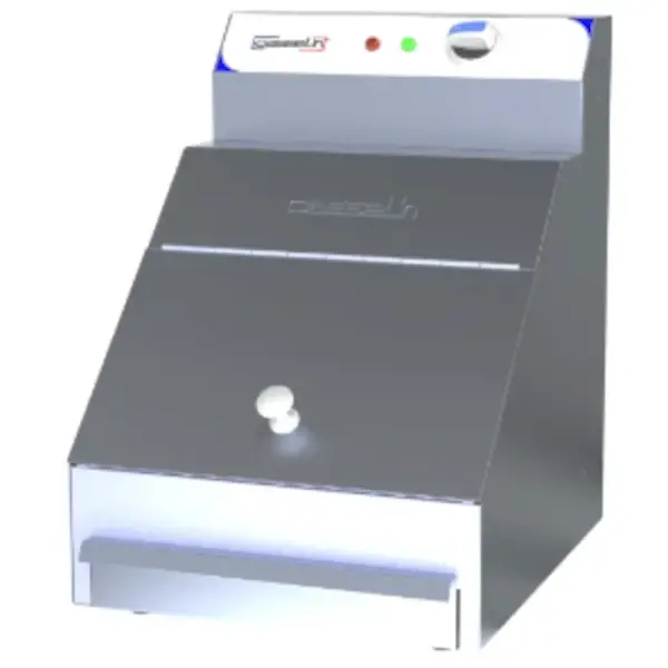 Friet-Warmhouder | Afsluitklep | 0.32kW (230V) | 305x380x420(h)mm