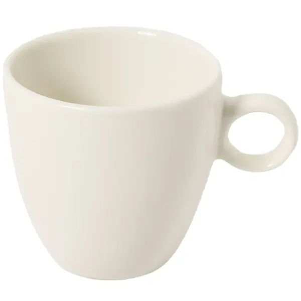 Koffiekopjes | APPLE | Porselein | Crème | 19cl | 12 Stuks | Ø75x71(h)mm