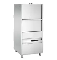 CombiSteel Pannen-/Pottenwasser | Mand 660x815 | Afvoerpomp | Zeeppomp | Naglanspomp | Breaktank | 400V | Dubbelwandig | 835x1020x1905(h)mm