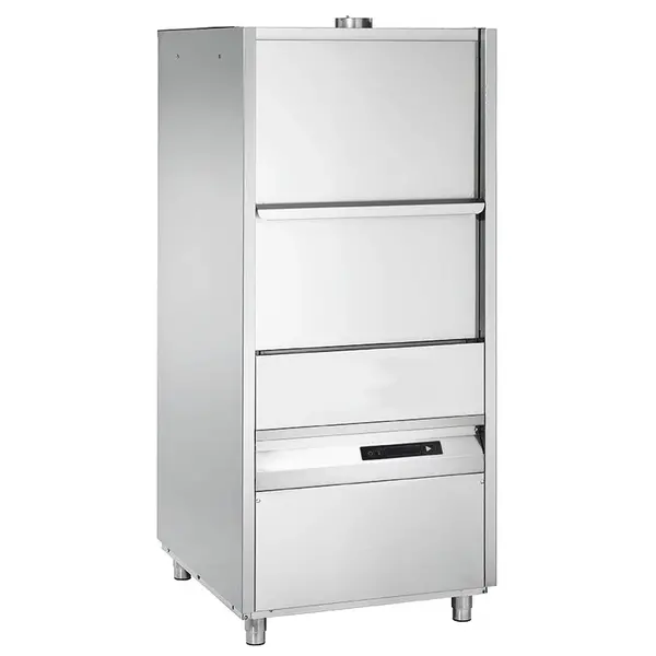 Pannen-/Pottenwasser | Mand 660x815 | Afvoerpomp | Zeeppomp | Naglanspomp | Breaktank | 400V | Dubbelwandig | 835x1020x1905(h)mm