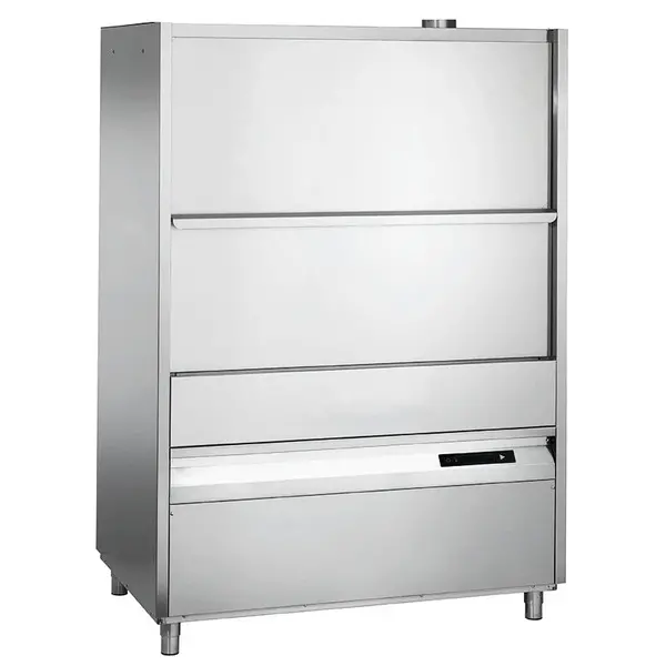 Pannen-/Pottenwasser | Mand 1260x800 | Afvoerpomp | Zeeppomp | Naglanspomp | Breaktank | 400V | Dubbelwandig | 1435x990x2058(h)mm