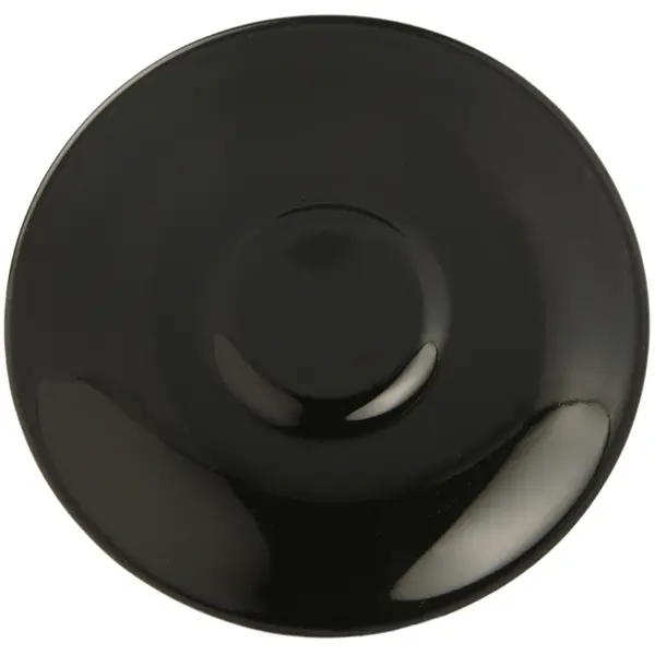 Schotels | APPLE | Porselein | Zwart | 12 Stuks | Ø130mm