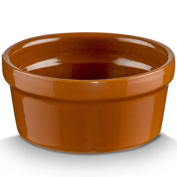 Ramekins | KERAMIEK | Keramiek | Bruin | 10cl | 24 Stuks | Ø80x42(h)mm