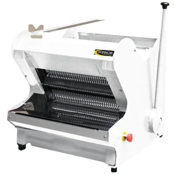 Broodsnijmachine | BYZANCE | Brood 440x300mm/Ø300mm | Snijdikte 9/11/13mm | Semi-Automatisch | 0.49kW (230V) | Optioneel Onderstel | 680x645x720/850(h)mm