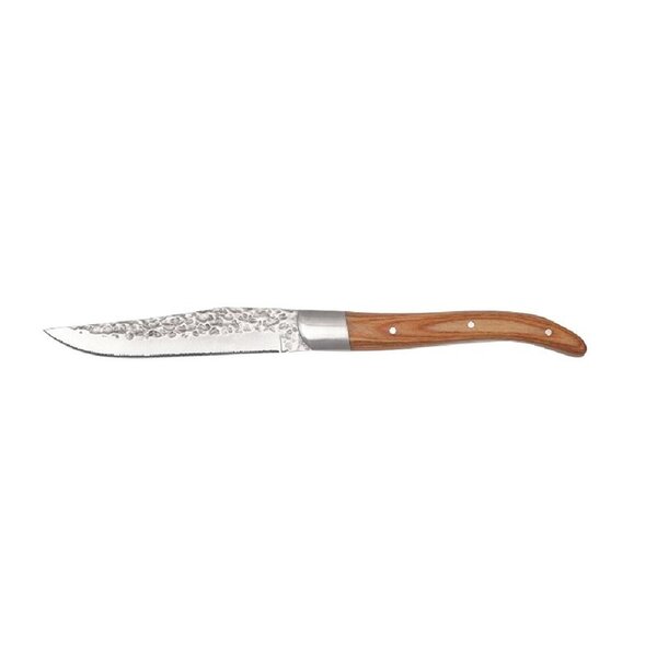 Steakmessen | DENALI | RVS/Hout | 6 Stuks | Lengte 225mm